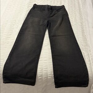 Old Navy High-Rise Baggy Wide Leg Pants - Black